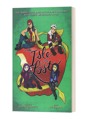 英文原版 The Isle of the Lost The Graphic Novel A Descendants Novel 迷失岛 漫画小说 英文版 进口英语原版书籍