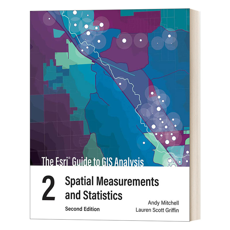 英文原版 The Esri Guide to GIS Analysis Volume 2 美国环境系统研究所地理信息系统分析指南 第2卷 空间测量与统计 进口书籍