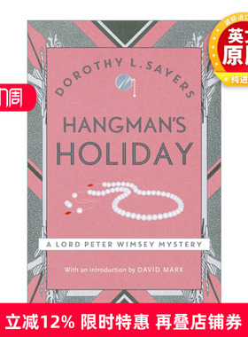 英文原版小说 Hangman's Holiday 绞刑官的假日 多萝西 塞耶斯 英文版 进口英语原版书籍
