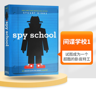 间谍学校1 Spy 英文原版 英文版 School 侦探小说 儿童英语课外阅读章节书 书籍 Gibbs Stuart 进口原版