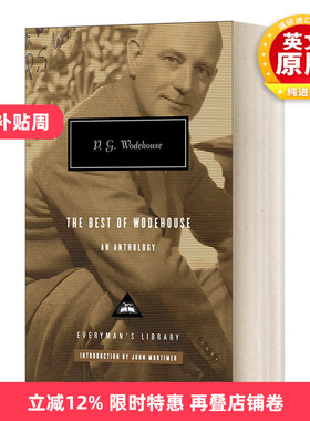 英文原版小说 The Best of Wodehouse An Anthology 沃德豪斯作品集 精装 英文版 进口英语原版书籍