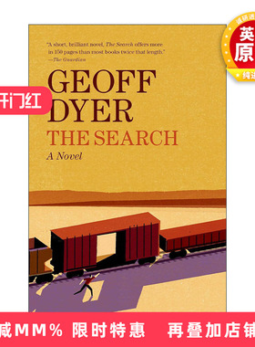 英文原版 The Search 寻找马洛里 杰夫·戴尔 一部后现代黑色公路电影 英文版 进口英语原版书籍