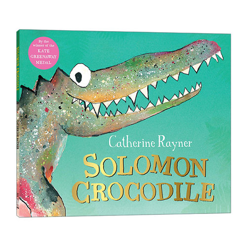 英文原版 Solomon Crocodile 鳄鱼所罗门 儿童绘本 英文版 进口英语原版书籍