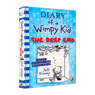 英文原版 Diary of a Wimpy Kid The Deep End Book 15 小屁孩日记#15 平装 新版 儿童幽默趣味小说 小学生成长阅读 英文版 进口书