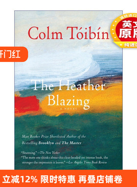英文原版小说 The Heather Blazing 灿烂的石南花 科尔姆托宾 1993年英国作家协会安可奖 英文版 进口英语原版书籍