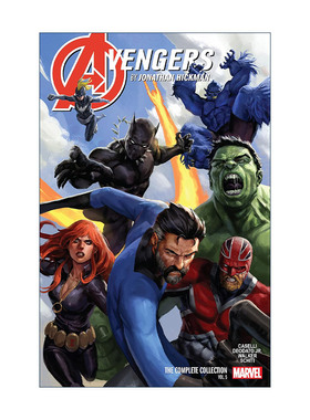 英文原版 Avengers By Jonathan Hickman The Complete Collection Vol.5 复仇者联盟 完整集 卷五 漫威漫画 进口英语原版书籍