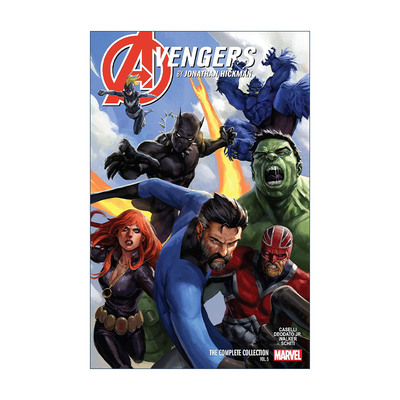 英文原版 Avengers By Jonathan Hickman The Complete Collection Vol.5 复仇者联盟 完整集 卷五 漫威漫画 进口英语原版书籍