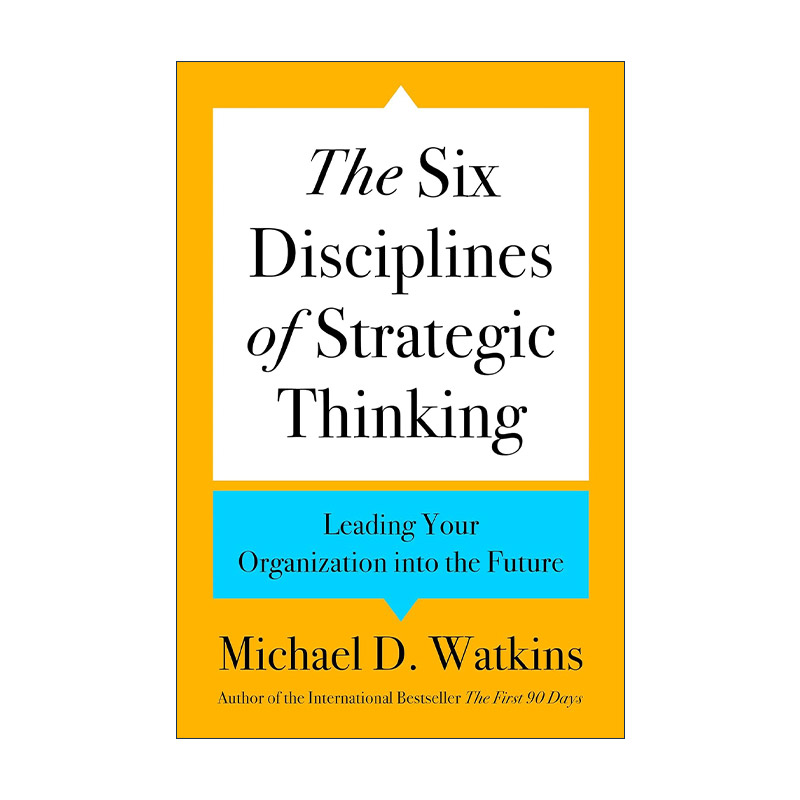 英文原版 The Six Disciplines of Strategic Thinking 战略思维的六大原则 精装 英文版 进口英语原版书籍