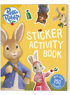 英文原版 Peter Rabbit Animation Sticker Activity Book  彼得兔动画电影 儿童贴纸活动书 英文版 进口英语原版书籍