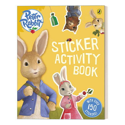 英文原版 Peter Rabbit Animation Sticker Activity Book  彼得兔动画电影 儿童贴纸活动书 英文版 进口英语原版书籍