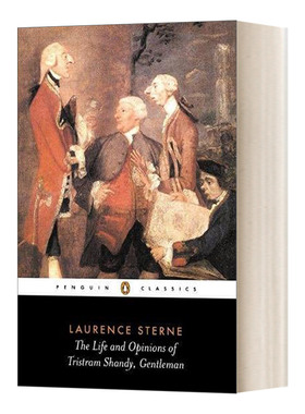 英文原版 The Life and Opinions of Tristram Shandy  Gentleman 特利斯特瑞姆 尚蒂的生平与观点 英文版 进口英语原版书籍
