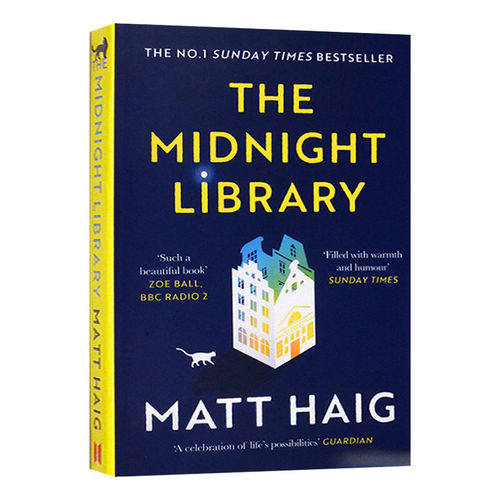 The Midnight Library 午夜的图书馆英文原版 深夜图书馆 马特海格 Haig Matt 平装 英文版文学小说 进口英语书籍