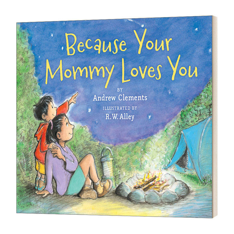 英文原版 because your mommy loves you 因为妈妈爱你 母爱绘本 英文