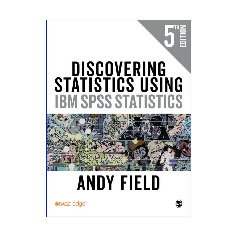英文原版 Discovering Statistics Using IBM SPSS Statistics 利用SPSS进行统计分析 Andy Field 英文版 进口英语原版书籍