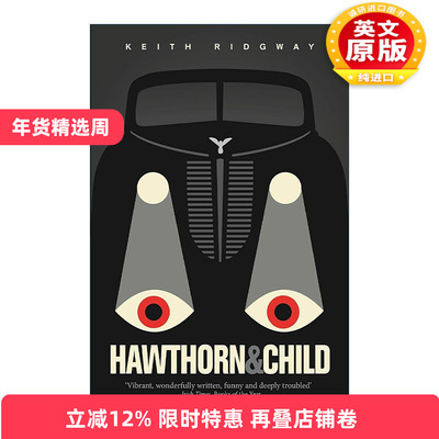 英文原版 Hawthorn and Child 霍桑奇尔德探案 Keith Ridgway 爱尔兰时报评选21世纪百佳爱尔兰文学作品 英文版 进口英语原版书籍