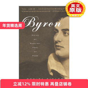 英文原版 Byron 拜伦传 激情之子 名声之愚 Benita Eisler 英文版 进口英语原版书籍