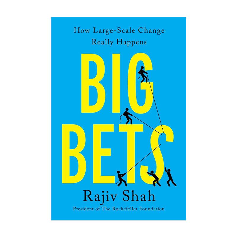 英文原版 Big Bets 大赌注 大规模变革究竟是如何发生的 摩根大通2024年书单 英文版 进口英语原版书籍