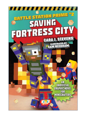 英文原版 Saving Fortress City 至高之战之拯救要塞城 我的世界非官方漫画 英文版 进口英语原版书籍