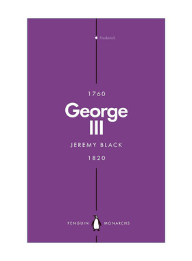 英文原版 George III Penguin Monarchs 英国君王史 乔治三世 英文版 进口英语原版书籍
