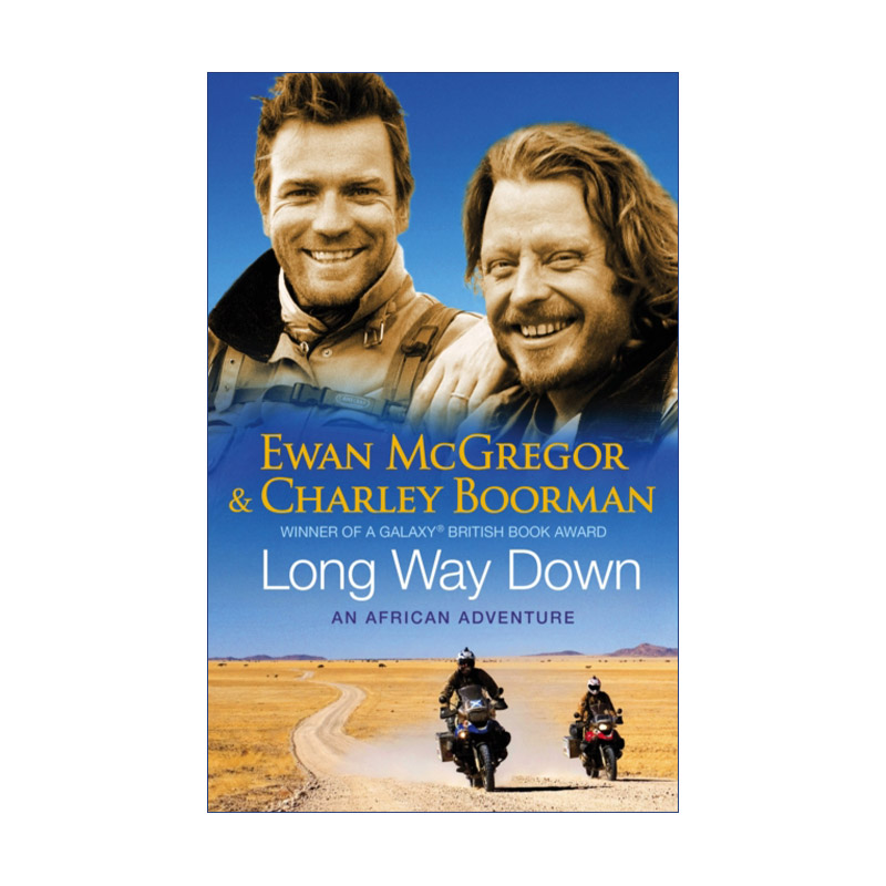 英文原版 Long Way Down漫漫长路摩托车旅行英文版进口英语原版书籍