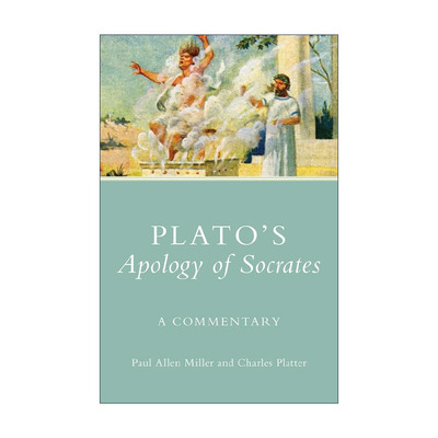 英文原版 Plato's Apology of Socrates 柏拉图 苏格拉底的申辩 英文评注本 英文版 进口英语原版书籍