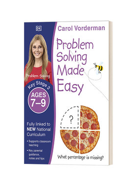 英文原版 10 Minutes a Day Problem Solving Ages 7-9 2nd Grade DK每天10分钟数学应用题7-9岁 英文版 进口英语原版书籍