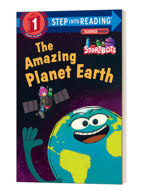 英文原版 Step into Reading 1 The Amazing Planet Earth StoryBots 奇妙的地球 儿童绘本 英文版 进口英语原版书籍