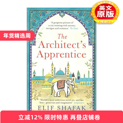 英文原版 The Architect's Apprentice 建筑师的学徒 艾丽芙·沙法克小说 英文版 进口英语原版书籍