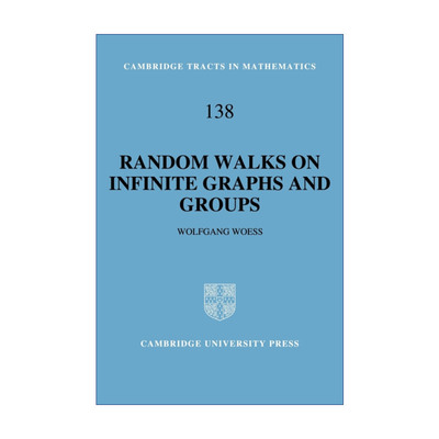 英文原版 Random Walks on Infinite Graphs and Groups 无限图和无限群上的随机漫步 剑桥数学丛书系列 英文版 进口英语原版书籍