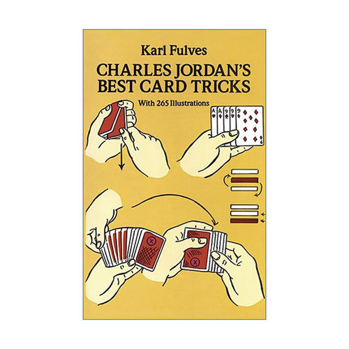 英文原版 Charles Jordan's Best Card Tricks 查尔斯乔丹经典纸牌魔术插图指南 Karl Fulves 英文版 进口英语原版书籍