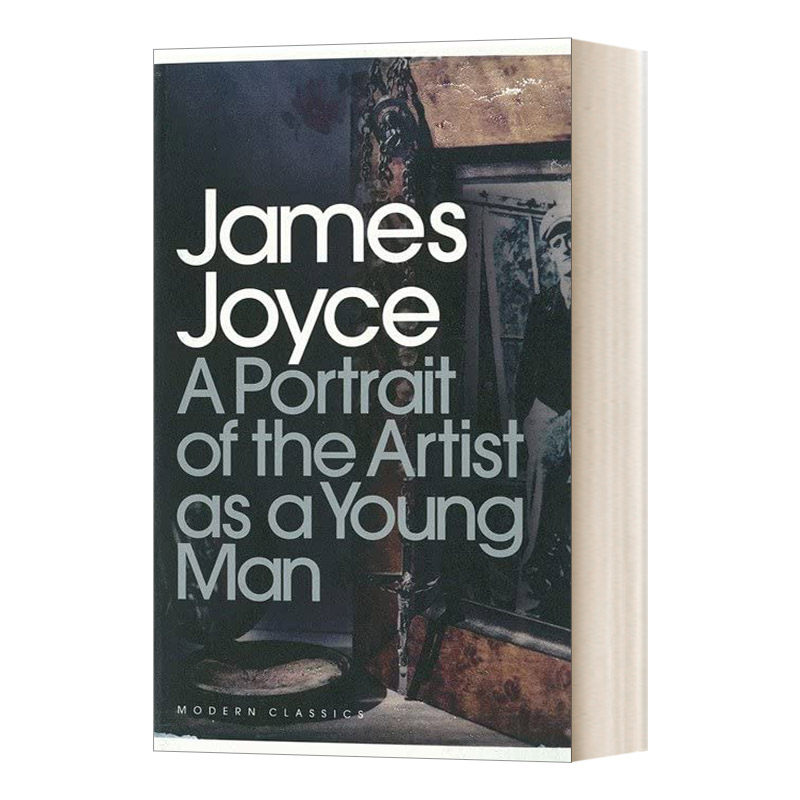 英文原版小说 a portrait of the artist as a young man 一个青年