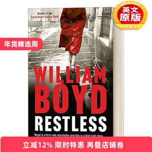 英文原版 Restless 永无宁日 威廉·博伊德 间谍小说 英文版 进口英语原版书籍