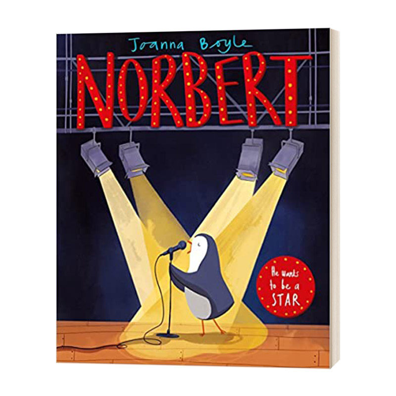 英文原版绘本 norbert 诺伯特 templar 出版 joanna boyle 英文版