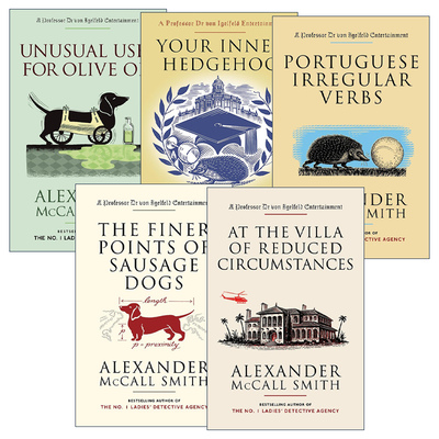 英文原版 Professor Dr Von Igelfeld Entertainment 冯 伊格费尔德教授轶事系列5册 Alexander McCall Smith 英文版 进口英语书籍