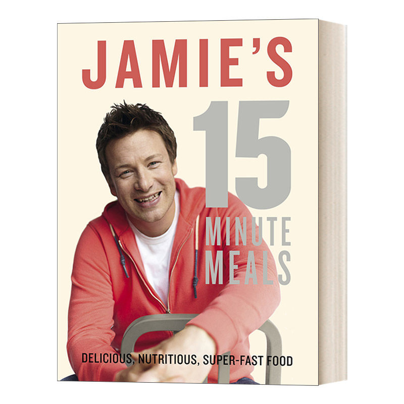 英文原版 Jamie's 15-Minute Meals 杰米·奥利弗 15分钟快速食谱 精装 英文版 进口英语原版书籍