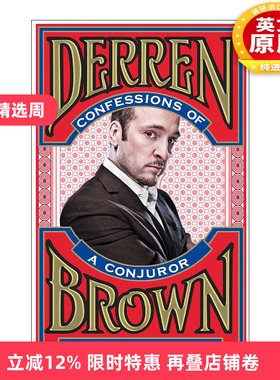 英文原版 Confessions of a Conjuror 魔术师辩白 达伦·布朗自传 英文版 进口英语原版书籍