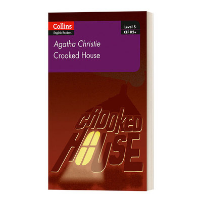 英文原版Collins Agatha Christie ELT Readers B2+ Crooked House 柯林斯阿加莎英语学习小说系列 怪屋 英文版 进口英语原版书籍