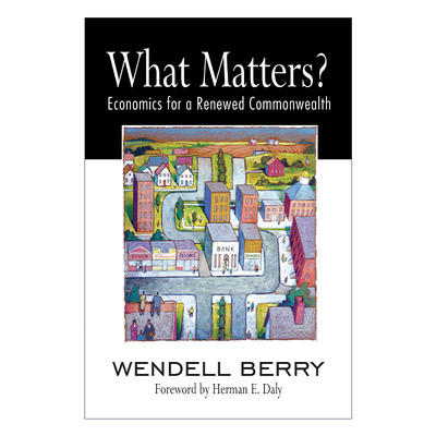 英文原版 What Matters? 重要的是什么? 复兴联邦的经济学 Wendell Berry 英文版 进口英语原版书籍