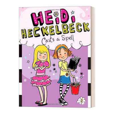 英文原版 Heidi Heckelbeck Casts a Spell 小女巫海蒂#2 英文版 进口英语原版书籍