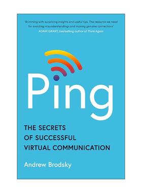 英文原版 Ping 解码虚拟沟通 开启成功线上交流的秘密之门 Andrew Brodsky 英文版 进口英语原版书籍