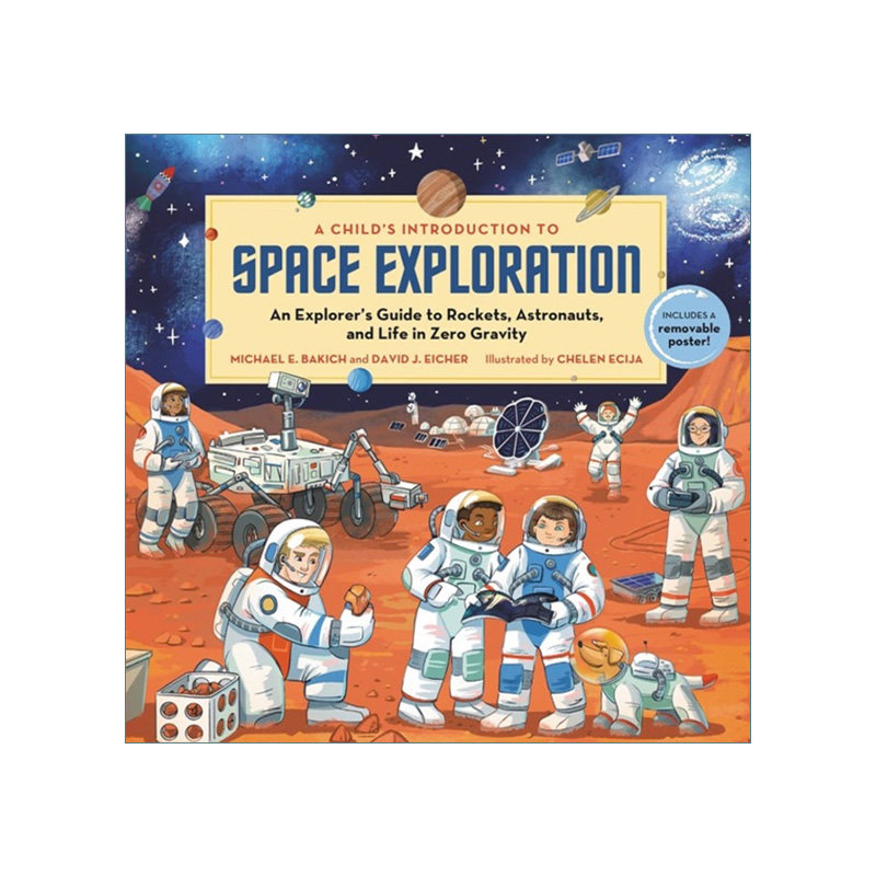英文原版 A Child's Introduction to Space Exploration 我的第一本太空探索科普书 精装 英文版 进口英语原版书籍