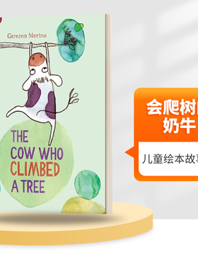 英文原版 The Cow Who Climbed a Tree 会爬树的奶牛 儿童绘本故事书 英文版 进口英语原版书籍