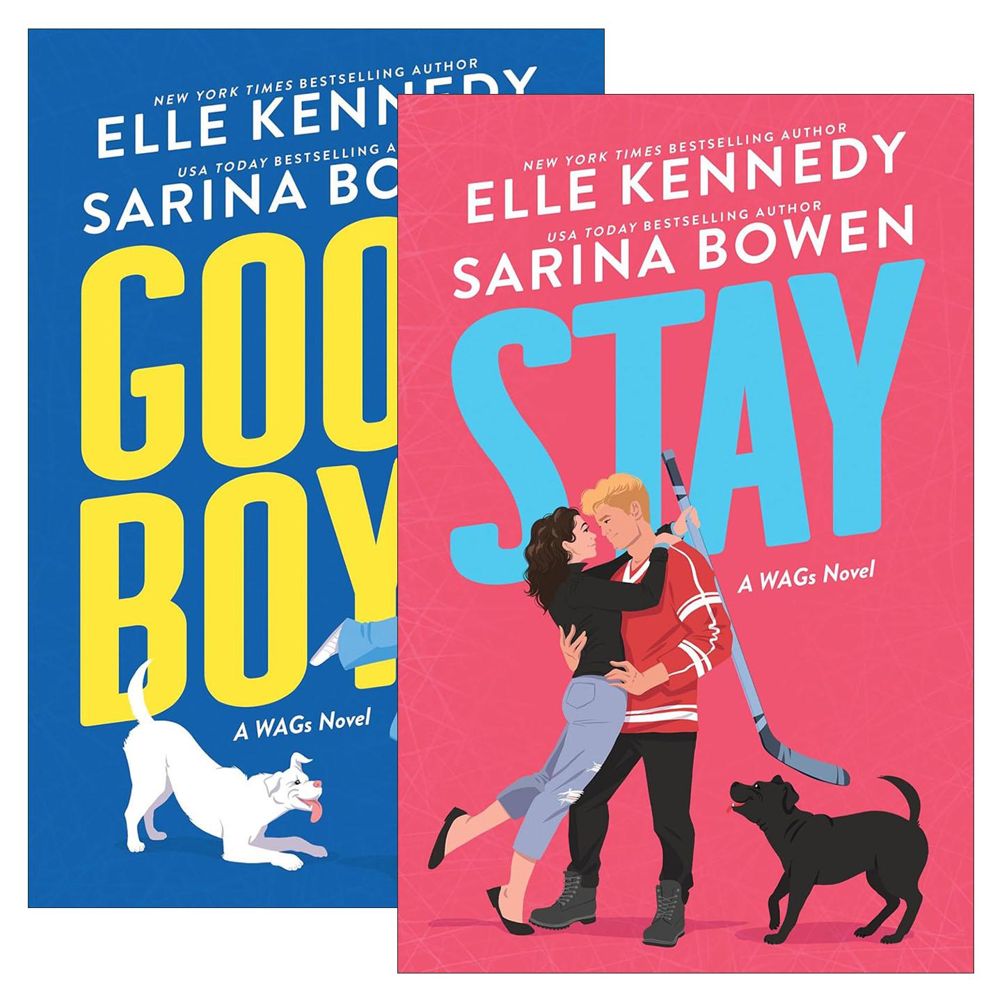 英文原版 Good Boy + Stay 明星球员女友系列2册 冰球运动员 爱情小说 WAGs系列 英文版 进口英语原版书籍