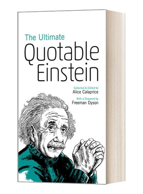 英文原版 The Ultimate Quotable Einstein 终极可引用的爱因斯坦 英文版 进口英语原版书籍