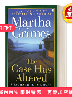英文原版 The Case Has Altered A Richard Jury Mystery 理查德?尤里系列 案件改变了 美国解谜作家大师奖获得者Martha Grimes