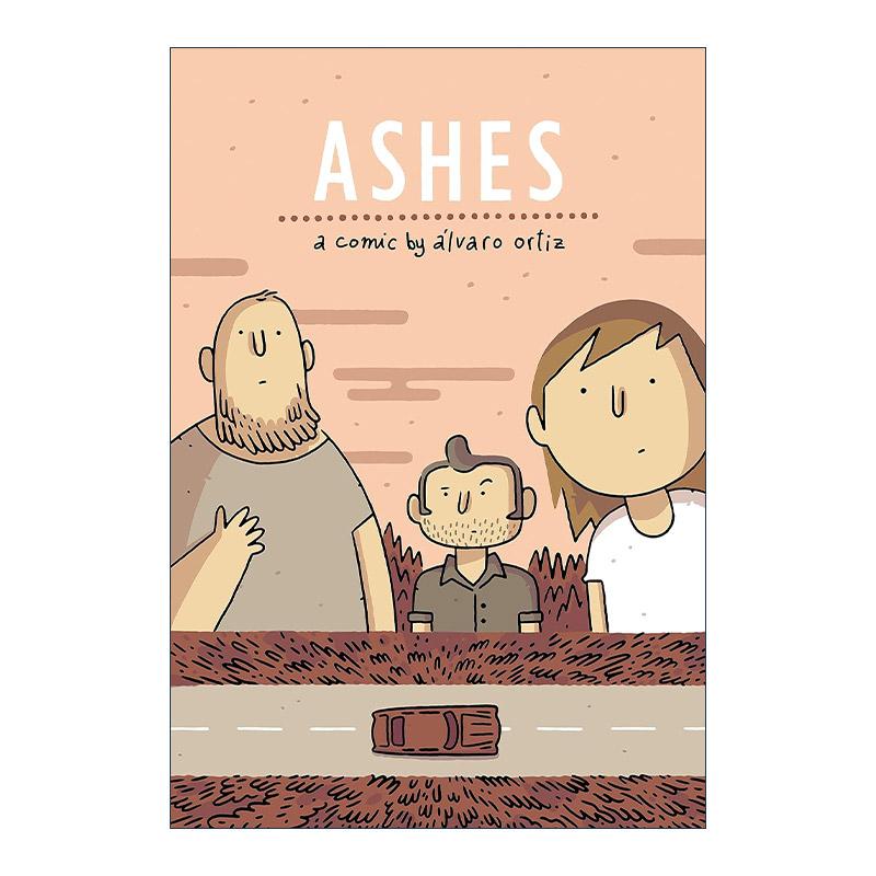英文原版 Ashes 灰烬 艾斯纳奖提名 西班牙漫画家álvaro Ortiz 英文版 进口英语原版书籍