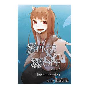 Wolf Vol.8 进口英语原版 Spice 书籍 英文版 and 奇幻主题漫画轻小说 英文原版 狼与香辛料8