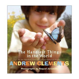英文原版 The Handiest Things in the World 世界上很方便的东西 精装图画书 粉灵豆作者Andrew Clements 英文版进口英语原版书籍