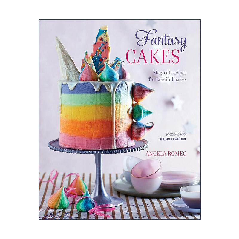 英文原版 Fantasy Cakes 梦幻蛋糕 精装 英文版 进口英语原版书籍