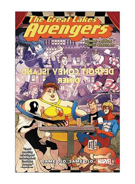 英文原版 Great Lakes Avengers Same Old  Same Old 漫威大湖复仇者漫画 一如既往 英文版 进口英语原版书籍